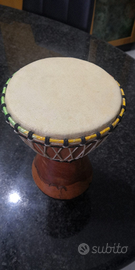 Bongo di legno 14 cm di diametro