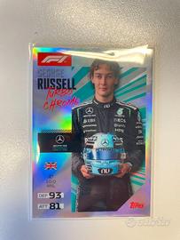 Russell Chrome Mercedes Topps Turbo Attax 2026