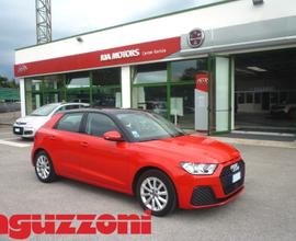 AUDI A1 Sportback 25 1.0 TFSI 95 CV ROSSO 2020