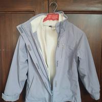 Giacca doppia impermeabile/antivento/pileDecathlon