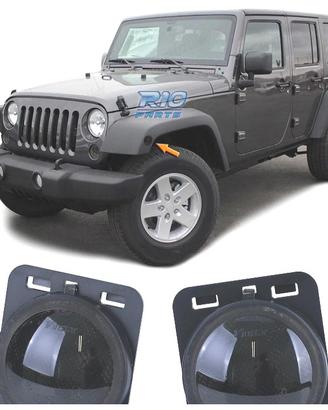 FRECCIE LATERALI JEEP WRANGLER JK 07-17 LED NERO