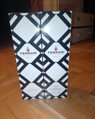 coppia di Ferrari brut Trento DOC con scatola