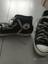 converse all star pelle nera n 38