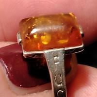 anello vintage argento