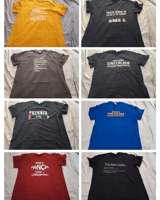 T-shirt sarcastiche/ divertenti tg.XXL Pack 3