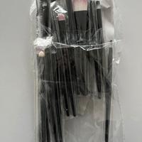 Set 12 pennelli make-up NUOVO + pulisci pennelli