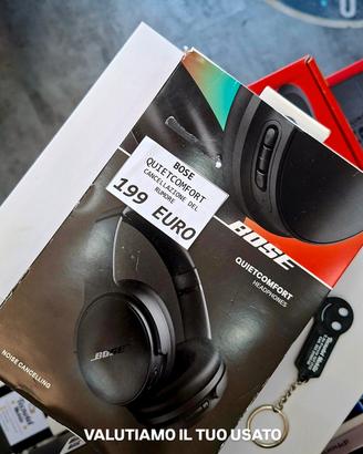 BOSE cancellazione rumore CUFFIE nuove