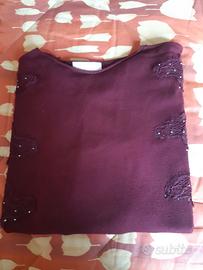 Maglione da donna bordeaux Tg. L/XL Melody