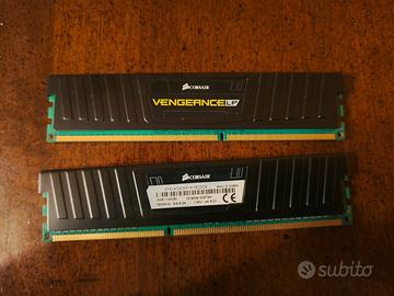 RAM Corsair Vengence LP DDR 3 2 x 4 gb
