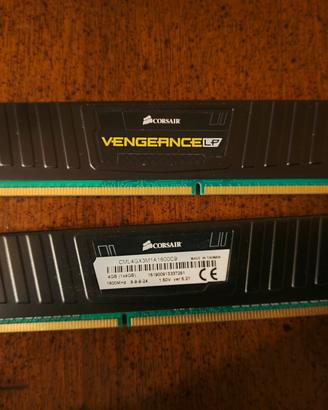 RAM Corsair Vengence LP DDR 3 2 x 4 gb
