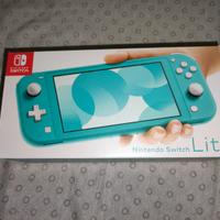 Nintendo Switch Lite Turchese NUOVA 256gb accessor