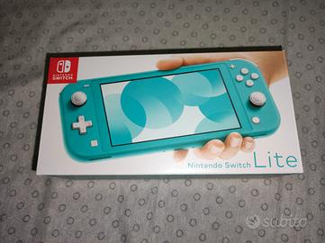 Nintendo Switch Lite Turchese NUOVA 256gb accessor