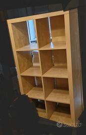 3 pezzi librerie Ikea modello Kallax