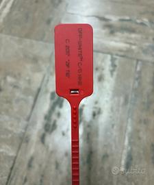 Zip tie ricambio rossa off white nike 2017