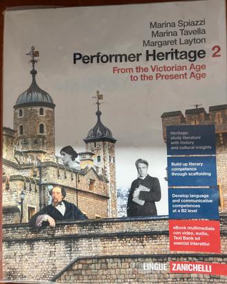 Libro inglese letteratura e storia