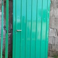 porta in lamiera zincata verniciata