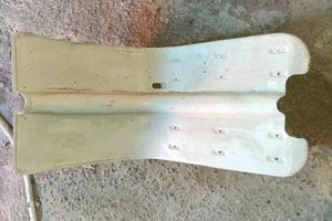 scudo pedana lambretta ld 125 150 125 c originale 