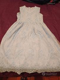 abito elegante bambina 7/8 anni