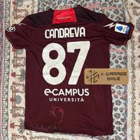 Maglia Salernitana Zeus 22/23 Candreva #87 FIRMATA