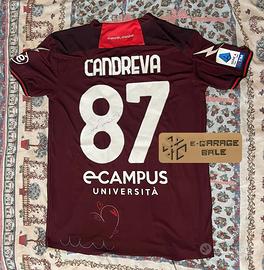 Maglia Salernitana Zeus 22/23 Candreva #87 FIRMATA