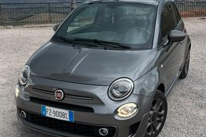 FIAT 500S 1.2 69CV - PELLE E TETTO - NEOPATENTATI