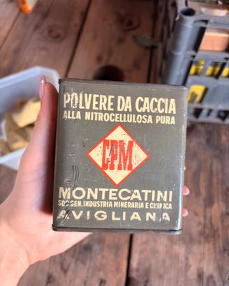 CPM scatola di latta cimelio da collezione