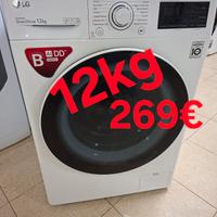 lavatrice LG 12kg direct drive 1400 giri 