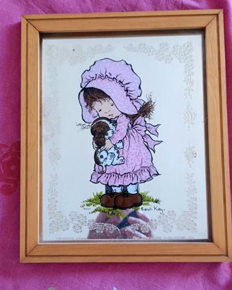 Quadro vintage Sarah Kay