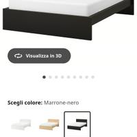 letto Ikea matrimoniale Malm