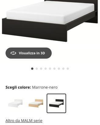 letto Ikea matrimoniale Malm