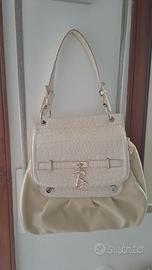 borsa a spalla colore panna