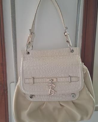 borsa a spalla colore panna