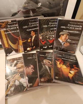 8 DVD ENCICLOPEDIA DELLA MUSICA SARDA