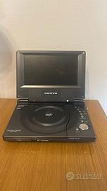 Lettore CD DVD TV Portatile United Originale