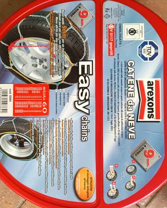 Catene da Neve: Arexons Easy Chains (Misura 60)