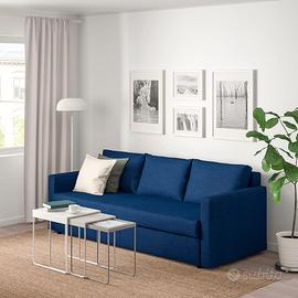 Divano Letto Contenitore Friheten ikea Blu