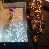 cherubino gigante più luci led