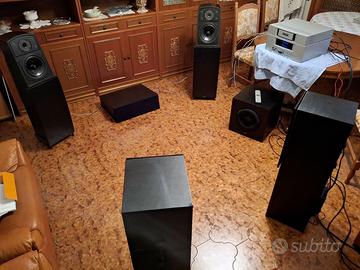 Naim SL2, INTRO, AXESS, Linn AV5125, KISTO, SIZMIK