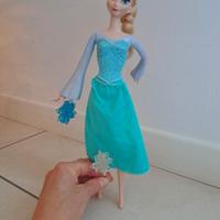 elsa frozen spara ghiaccio bambola mattel disney