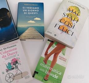 lotto 4 libri narrativa rosa