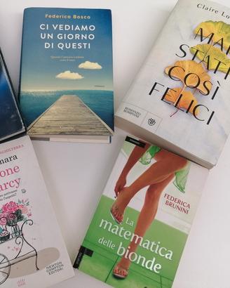 lotto 4 libri narrativa rosa