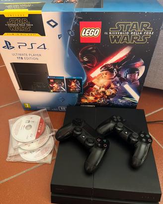 PlayStation 4 1TB + 2 controller Sony + giochi