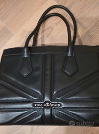 Borsa a mano John Richmond in pelle nera