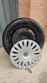 Cerchi ferro R16 e borchie volkswagen golf passat