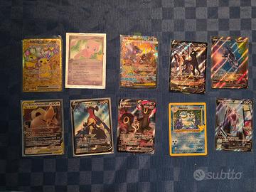lotto carte pokemon