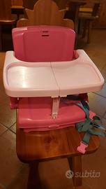 seggiola bimba, rialzo da tavolo