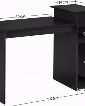 Scrivania per Computer con Cassetto Moderno