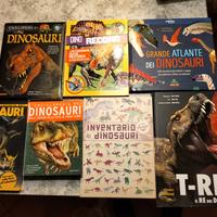 7 libri da collezione Dinosauri 