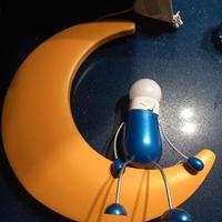 Lampadario uomo sulla luna