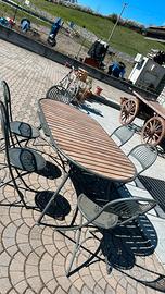 Tavolo da esterno +6 sedie